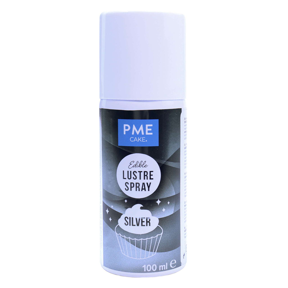 Silver Edible Lustre Spray (100ml)