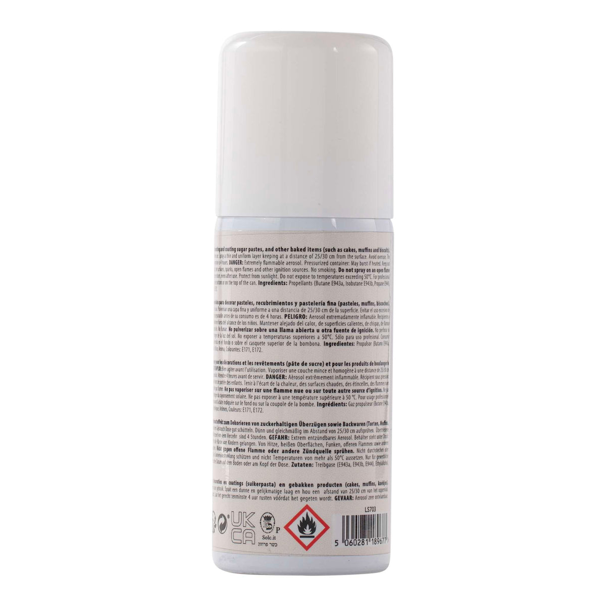 Bombe Lustre Comestible - Or Rose (100ml)