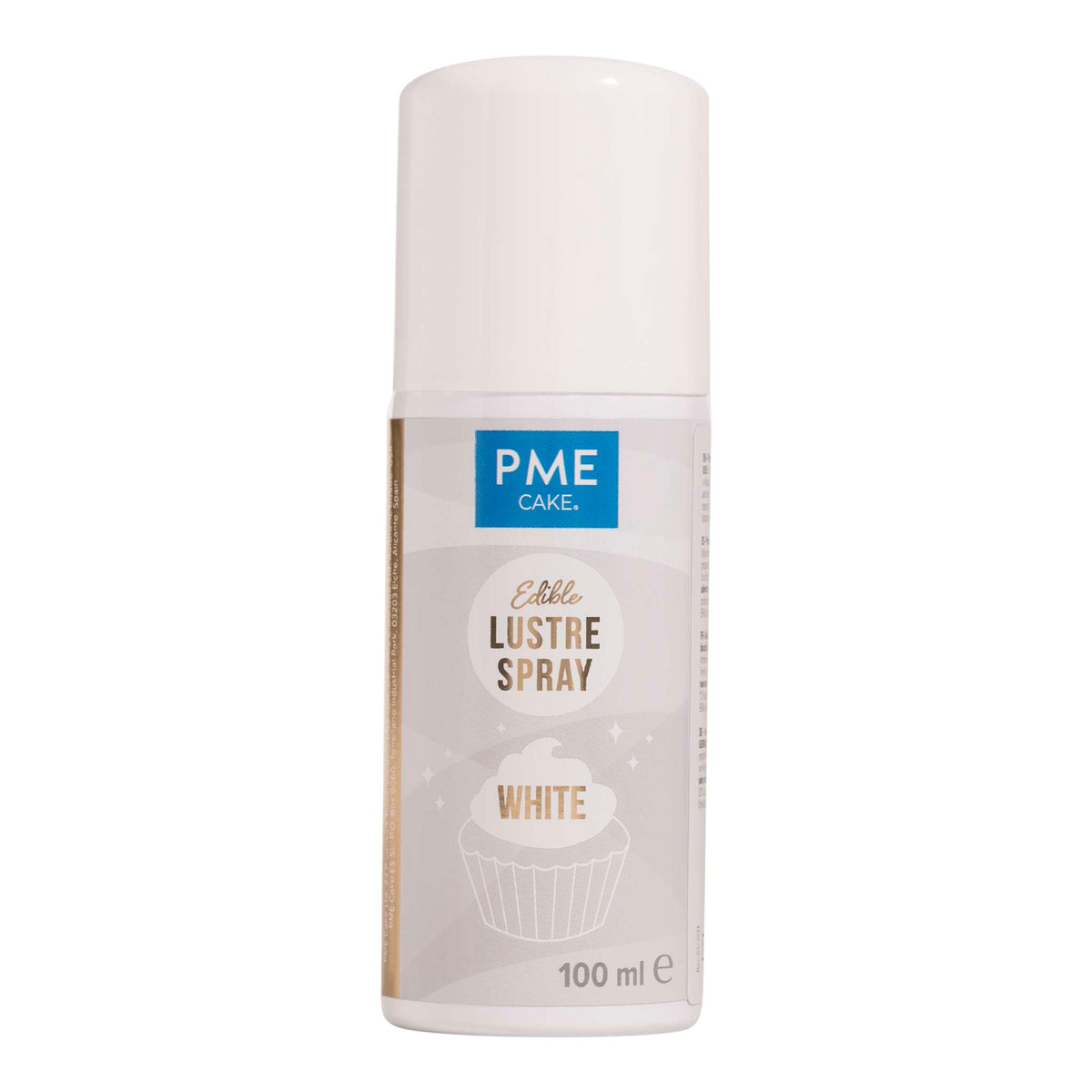 White Edible Lustre Spray (100ml)