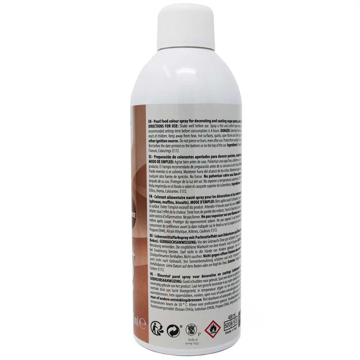 Bombe Lustre Comestible - Bronze (400ml)