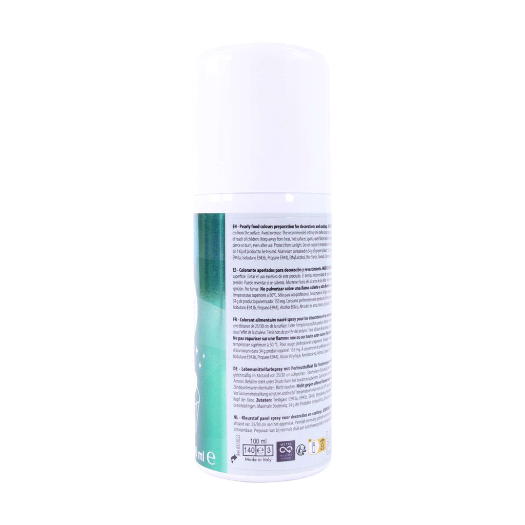 Bombe Lustre Comestible - Vert (100ml)
