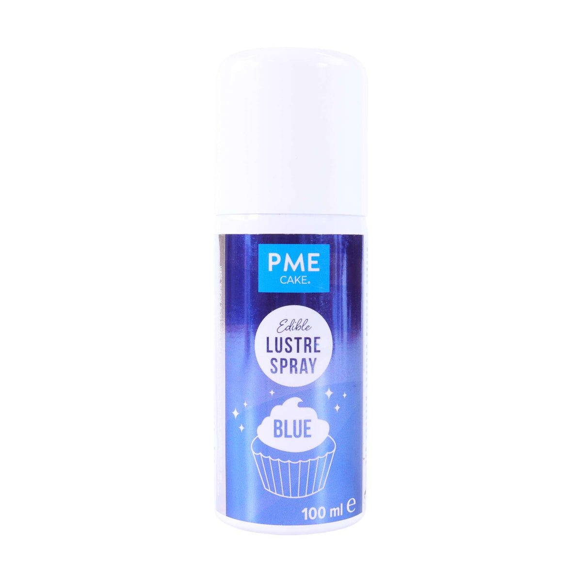 Bombe Lustre Comestible - Bleu (100ml)