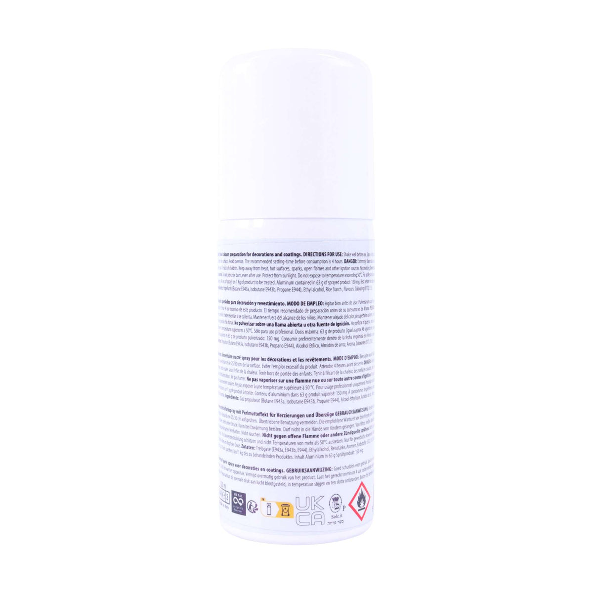 Bombe Lustre Comestible - Bleu (100ml)