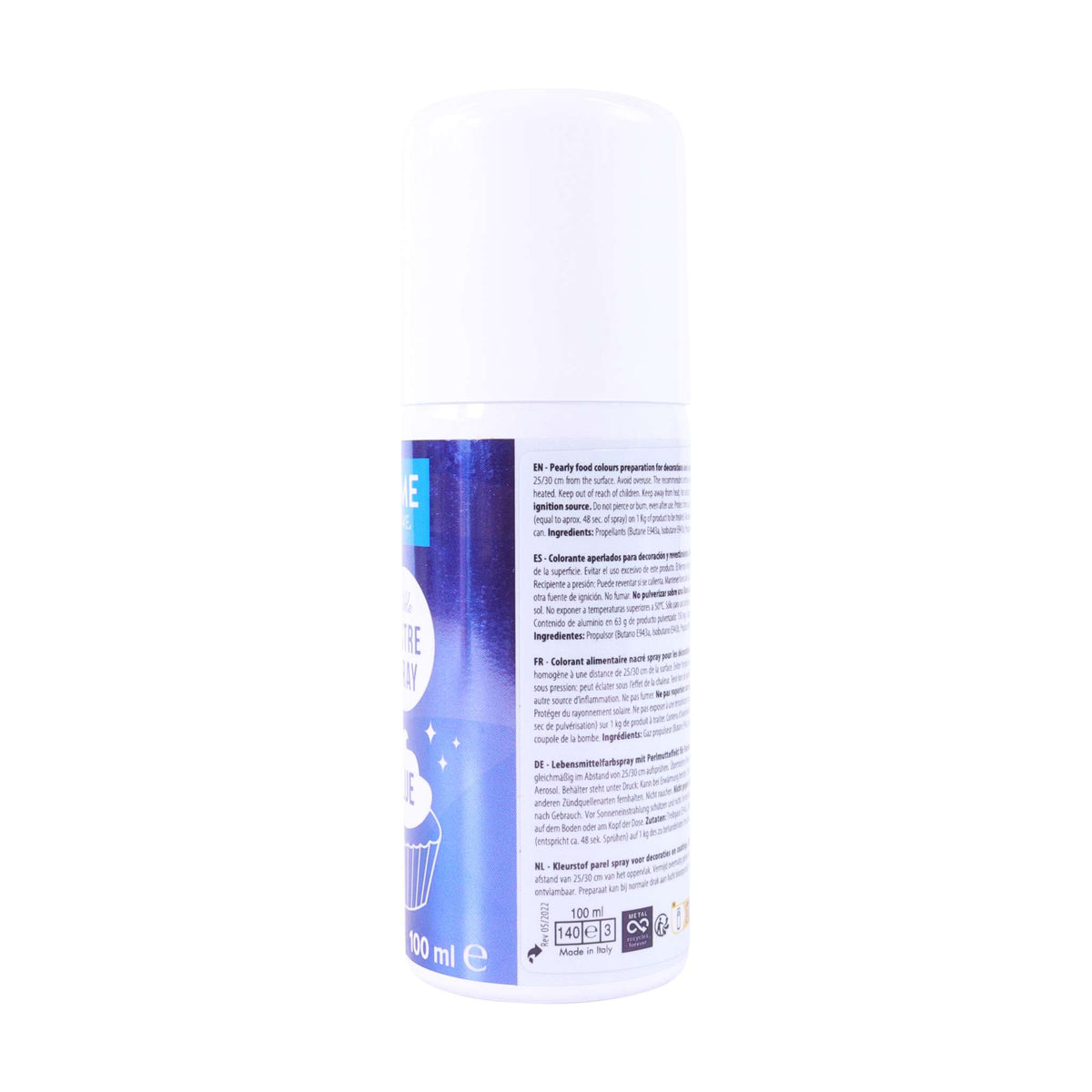 Spray Lustre Comestible - Azul (100ml)
