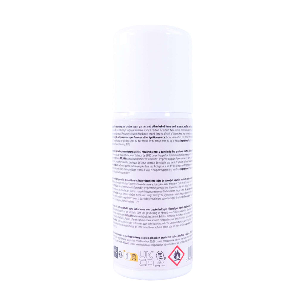 Bombe Lustre Comestible - Rose (100ml)