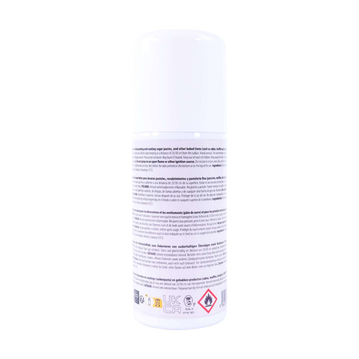 Bombe Lustre Comestible - Rose (100ml)