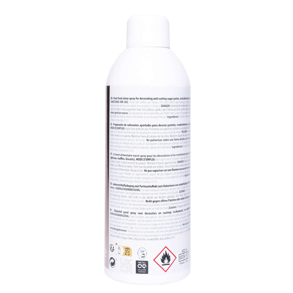 Spray Lustre Comestible - Oro Rosa (400ml)