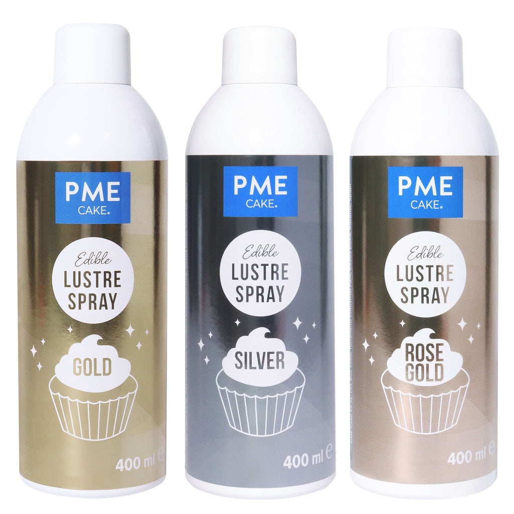 Spray Lustre Comestible - Oro Rosa (400ml)