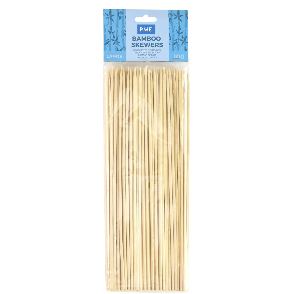 Bamboo Skewers Pk/100 (25cm)