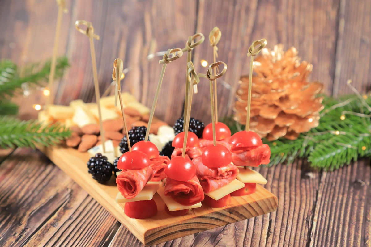Bamboo Spiral Skewers Pk/100 (12cm)