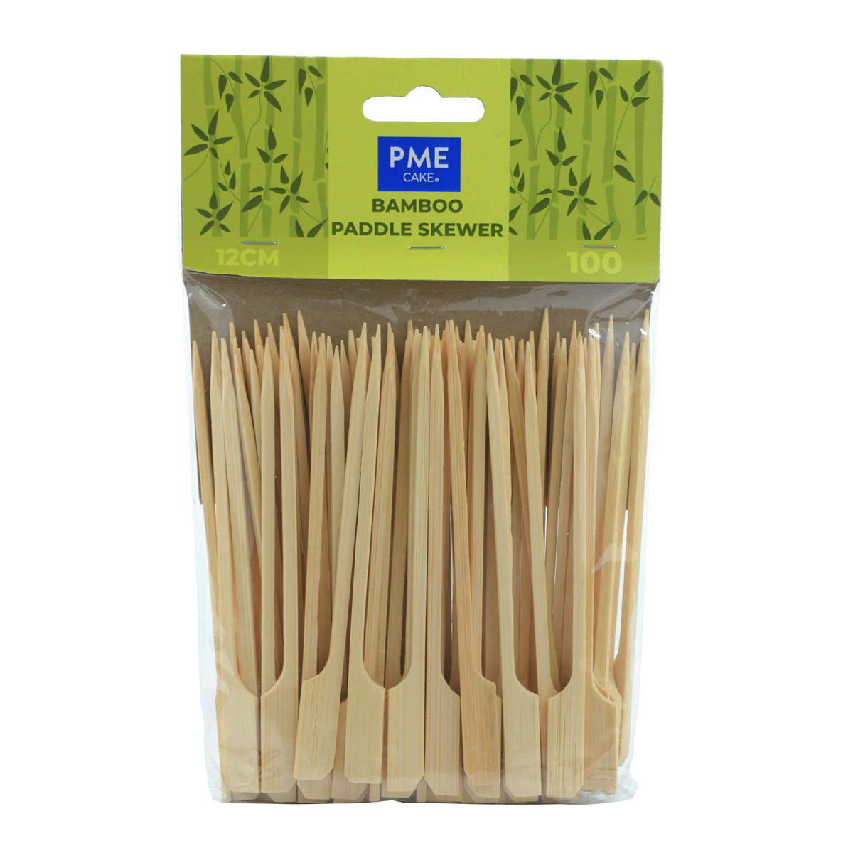 Bamboo Paddle Skewers Pk/100 (12cm)