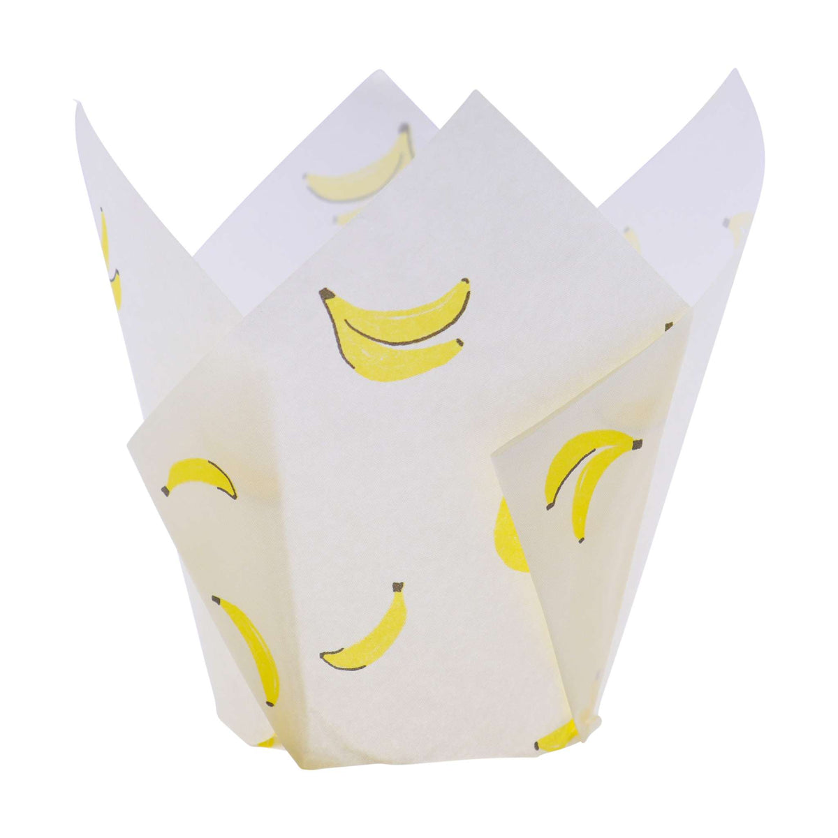 Bananas Tulip Shaped Baking Cups Pk/24