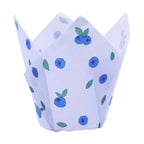 Molde para Muffin de Tulipán - Arándano Pk/24