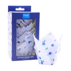 Molde para Muffin de Tulipán - Arándano Pk/24