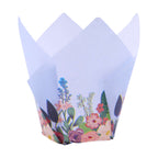 Tulpen-Backförmchen - Blumenstrauß Pk/24