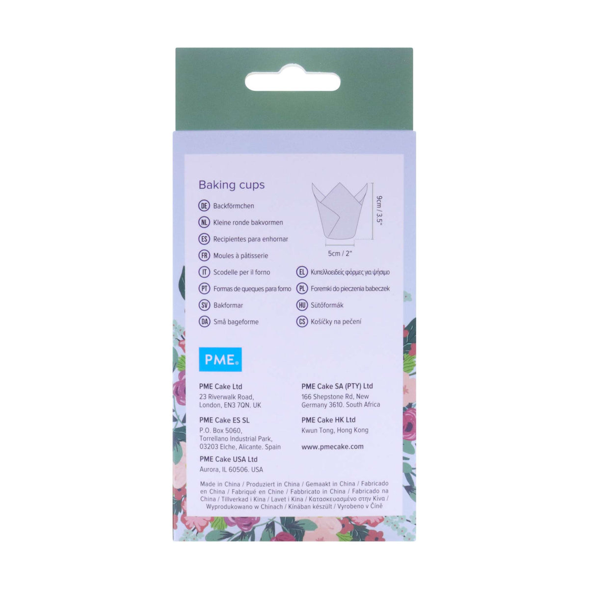 Flower Bouquet Tulip Shaped Baking Cups Pk/24