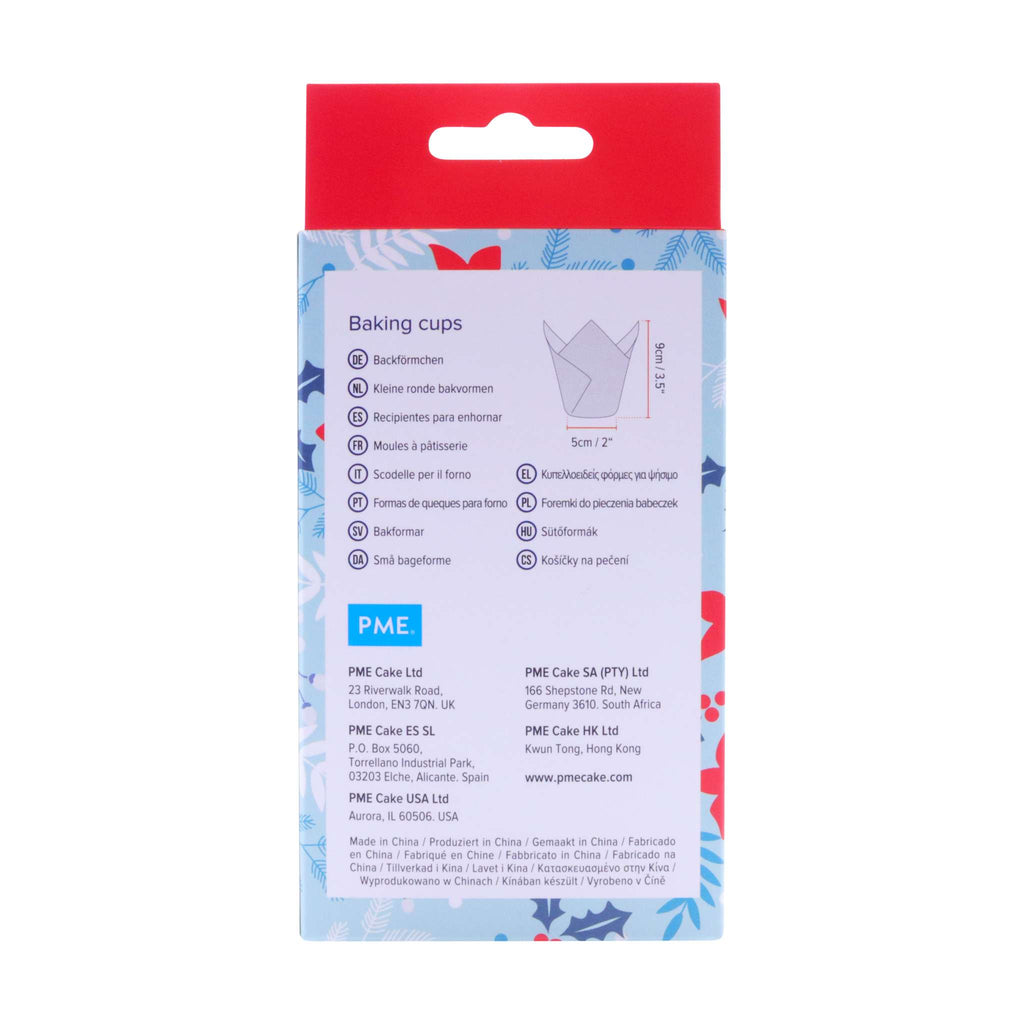 Molde para Muffin de Tulipán - Flores Festivas Pk/24