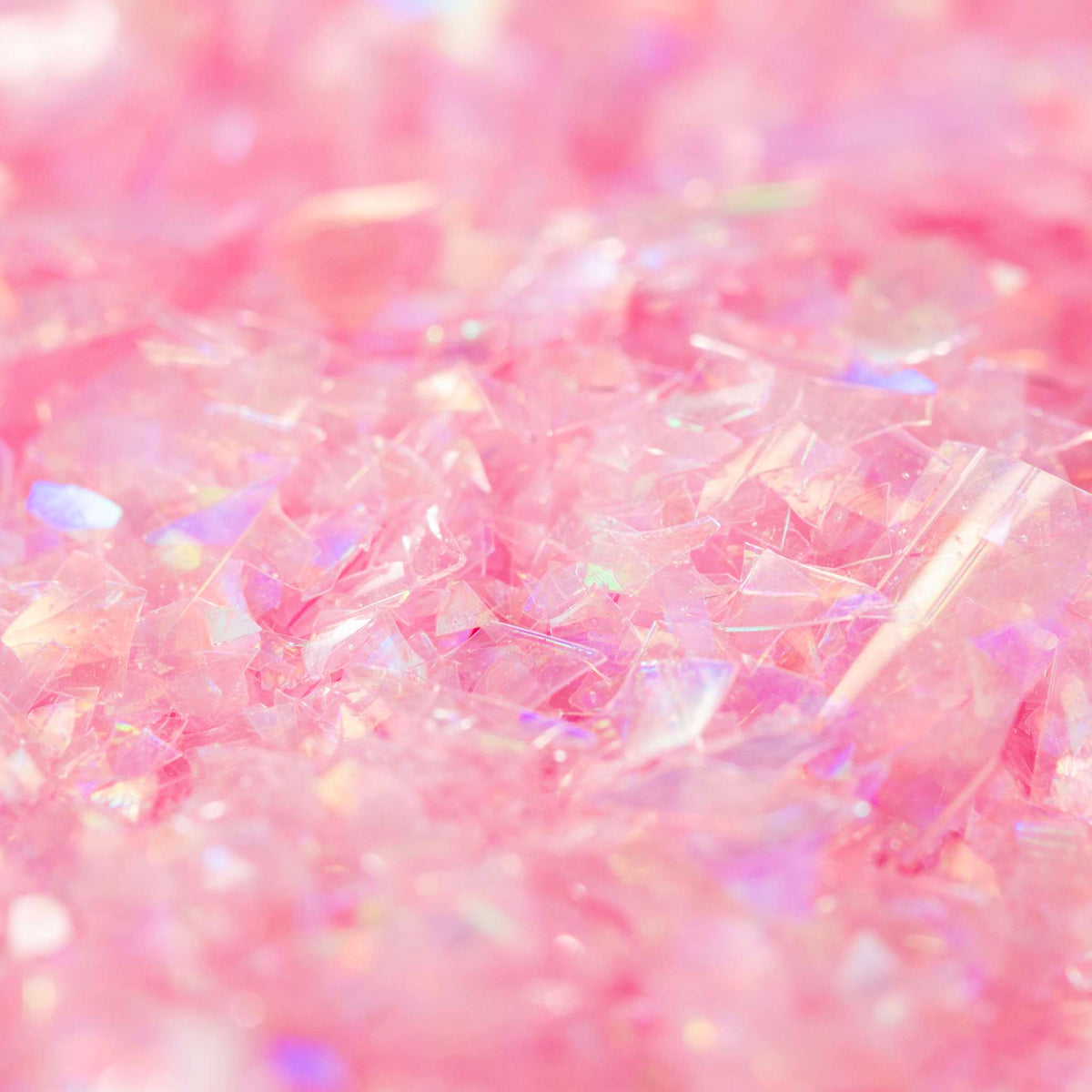 Magic Sparkles, essbare irisierende Glitterflocken - Topasrosa (3g)
