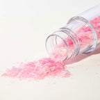 Magic Sparkles, essbare irisierende Glitterflocken - Topasrosa (3g)