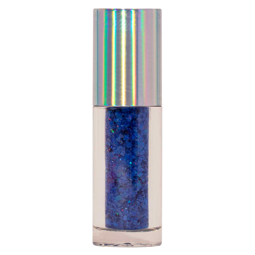 Magic Sprinkles, Eetbare Iriserende Glittervlokken - Saffierblauw (3g)