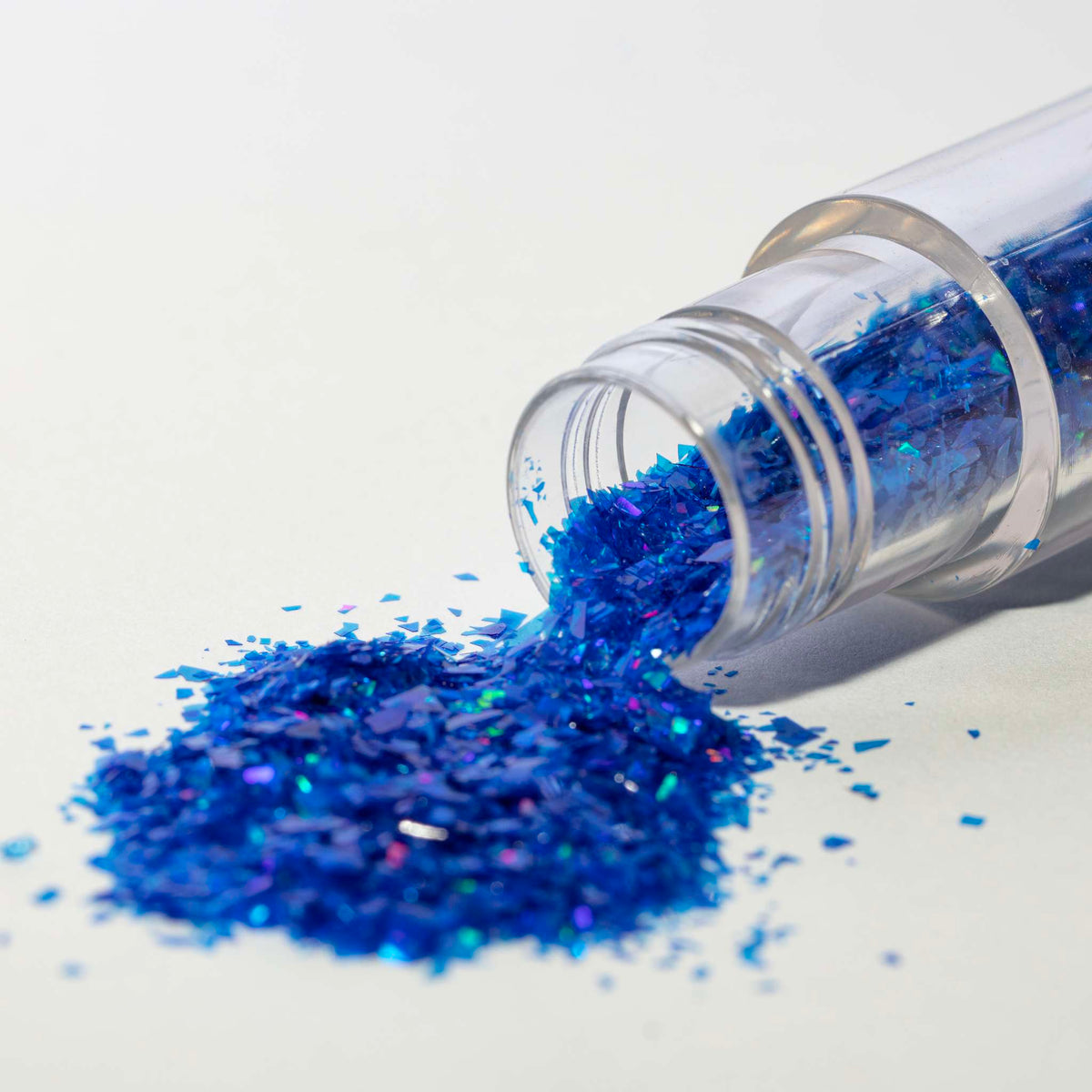Magic Sprinkles, Eetbare Iriserende Glittervlokken - Saffierblauw (3g)