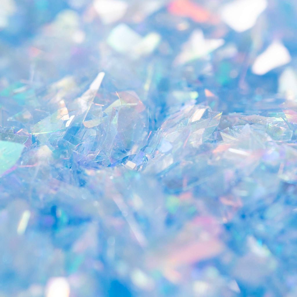Magic Sprinkles, Eetbare Iriserende Glittervlokken - Aquamarijn (3g)