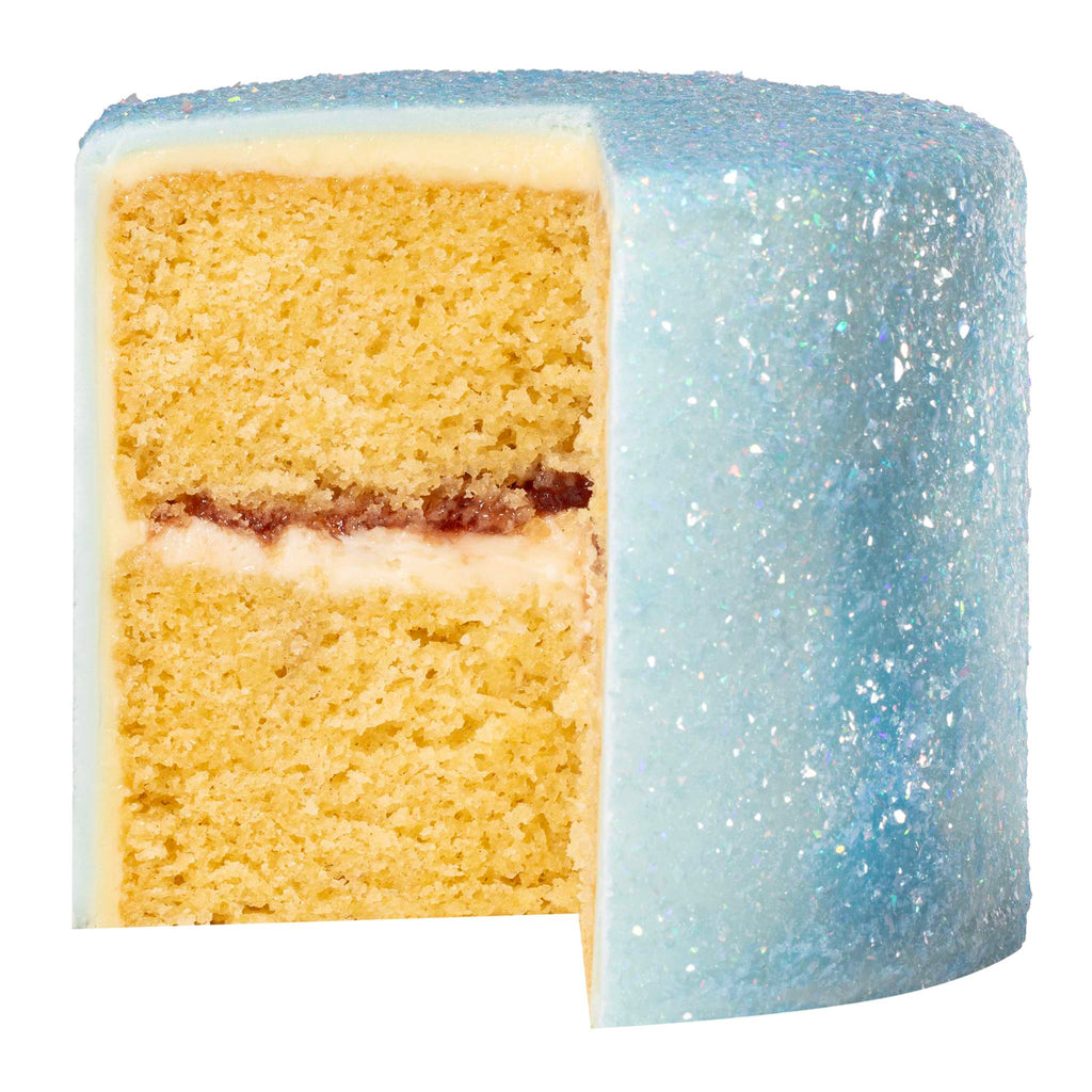 Magic Sprinkles, Eetbare Iriserende Glittervlokken - Aquamarijn (3g)