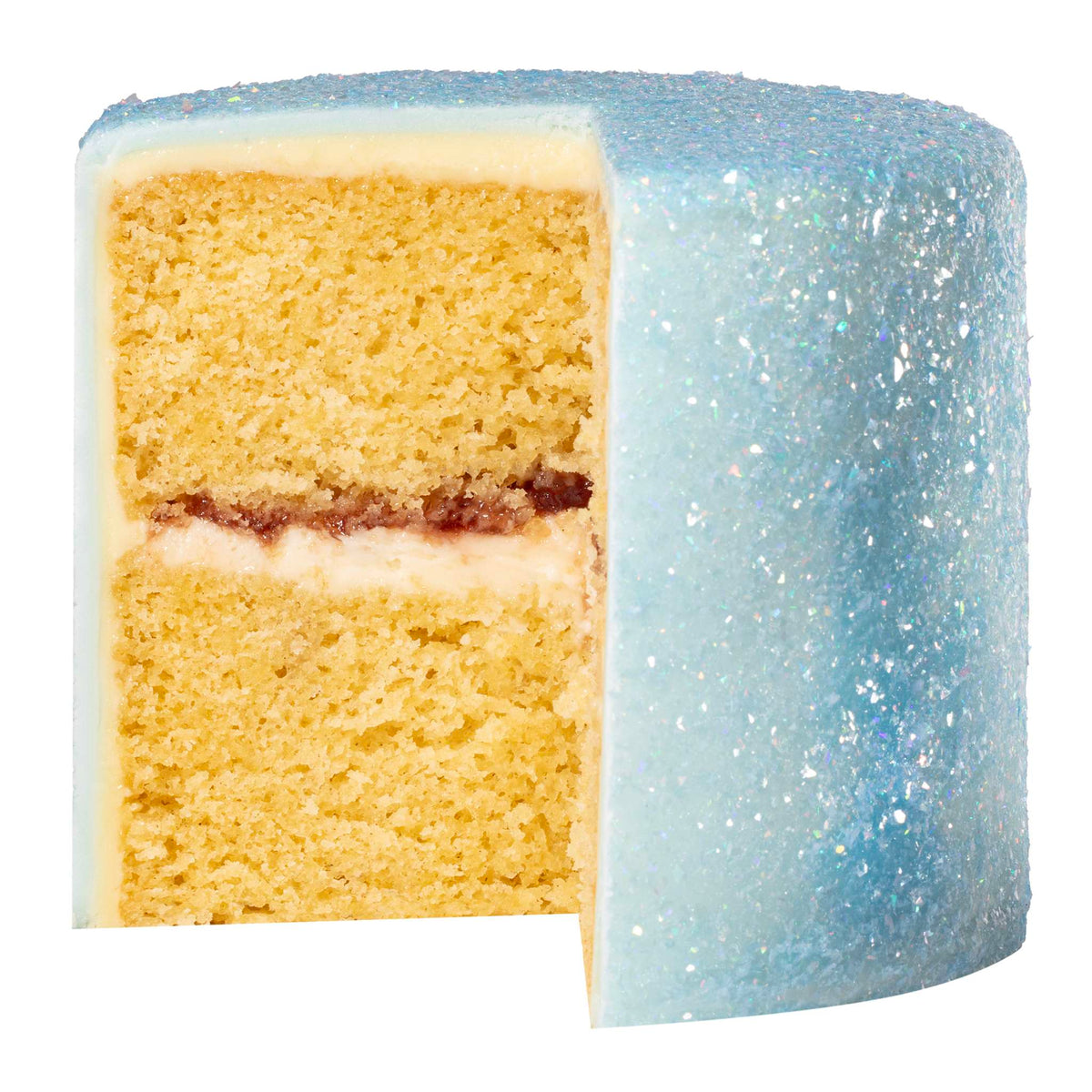 Magic Sprinkles, Eetbare Iriserende Glittervlokken - Aquamarijn (3g)