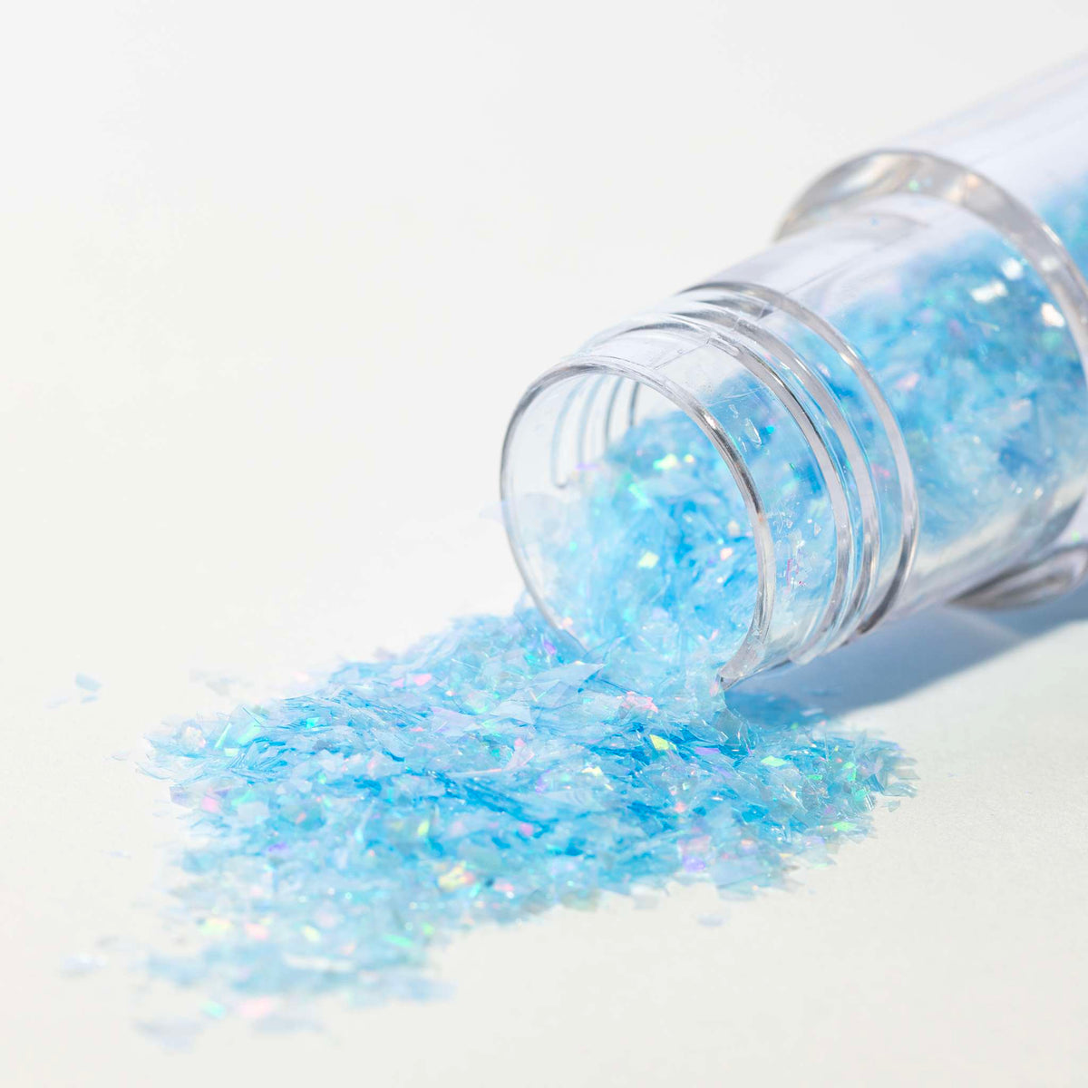 Magic Sprinkles, Eetbare Iriserende Glittervlokken - Aquamarijn (3g)