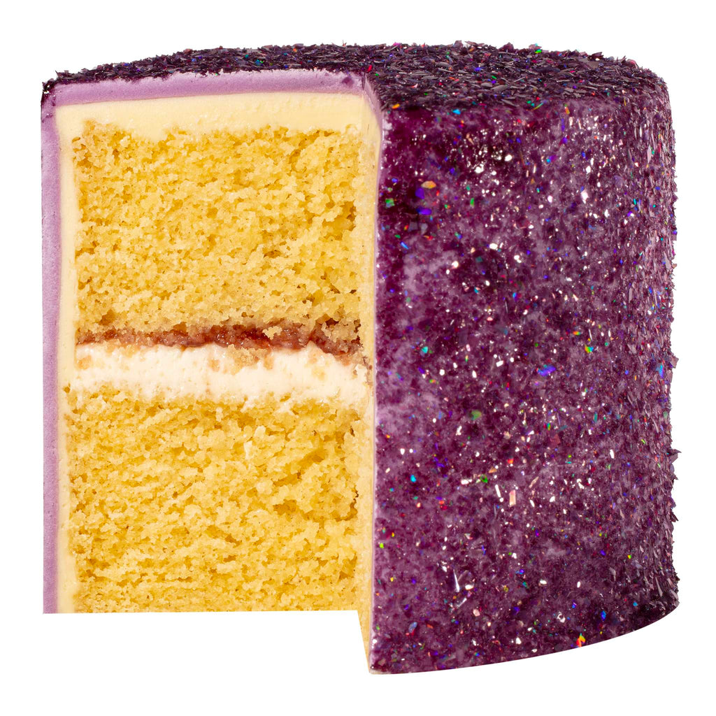 Magic Sparkles, essbare irisierende Glitterflocken - Violetter Amethyst (3g)