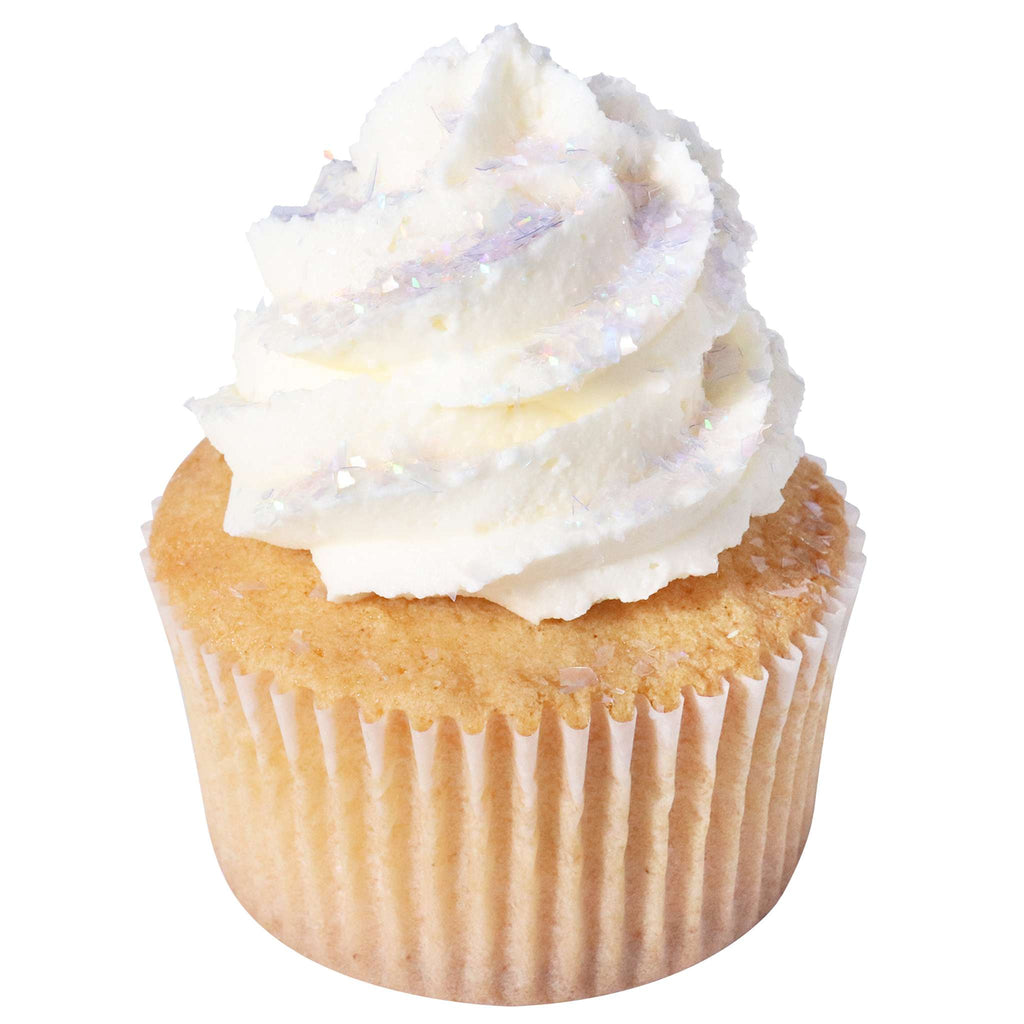 Magic Sparkles, Copos de Glitter Iridiscente Comestible - Cabeza en las Nubes (3g)