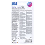 Magic Sparkles, Copos de Glitter Iridiscente Comestible - Cabeza en las Nubes (3g)