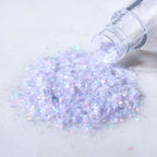 Magic Sparkles, Copos de Glitter Iridiscente Comestible - Cabeza en las Nubes (3g)