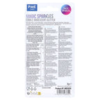 Magic Sparkles, Copos de Glitter Iridiscente Comestible - Polvo de Diamante (3g)
