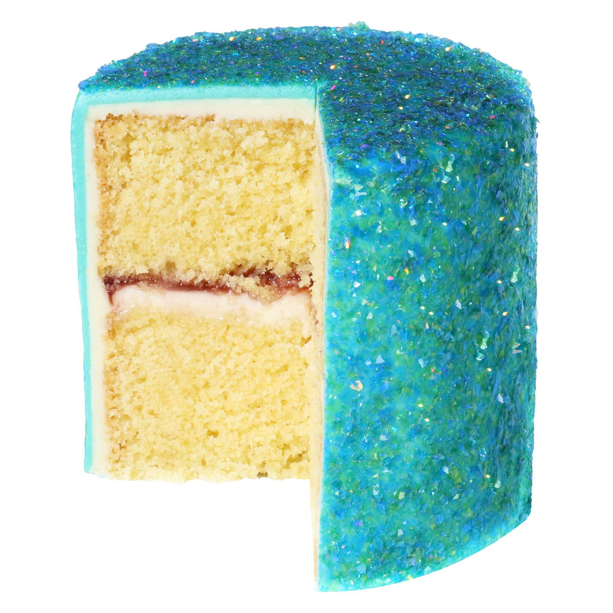 Magic Sprinkles, Eetbare Iriserende Glittervlokken - Eiland Lagune (3g)
