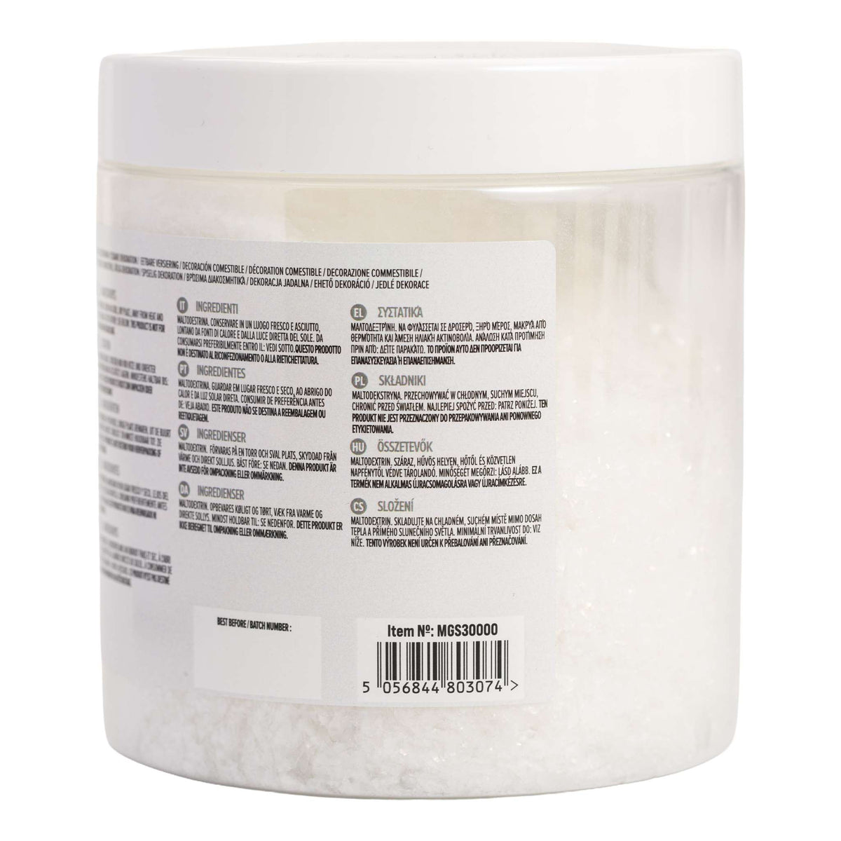 Magic Sparkles Edible Iridescent Glitter - White Crystal