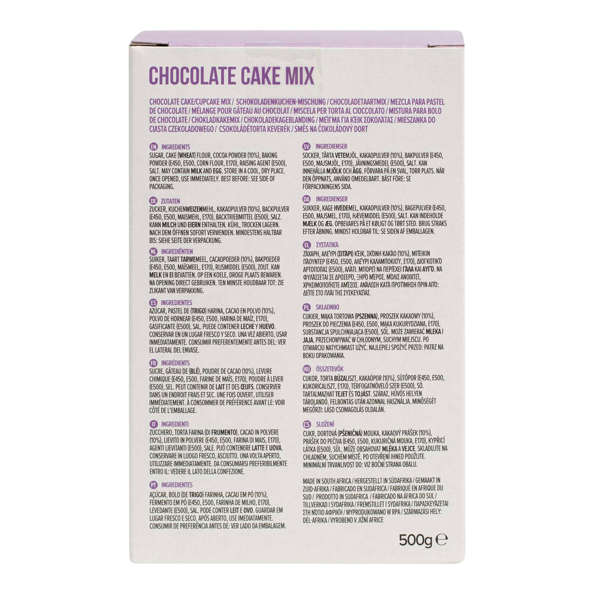 Chocolate Cake Mix (500g)