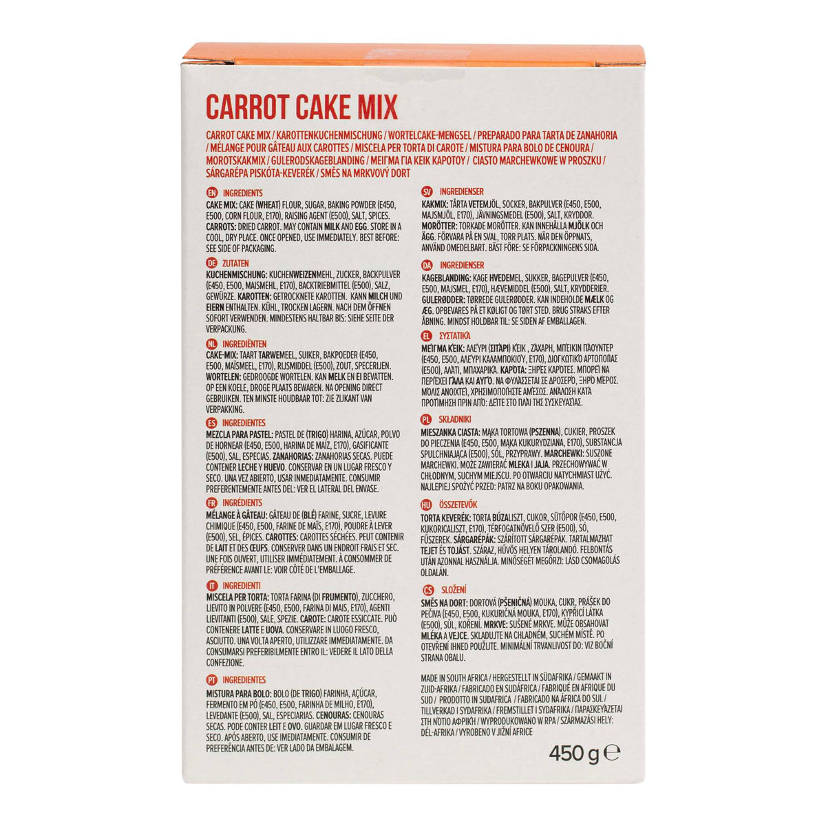 Carrot Cake Mix (450g)