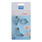 Cortadores de Pétalo de Orquídea Mariposa de Acero Inoxidable , Set de 3