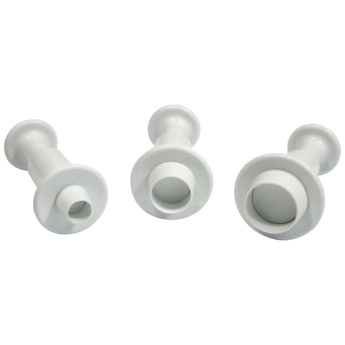 Round Fondant Plunger Cutters Set Of 3