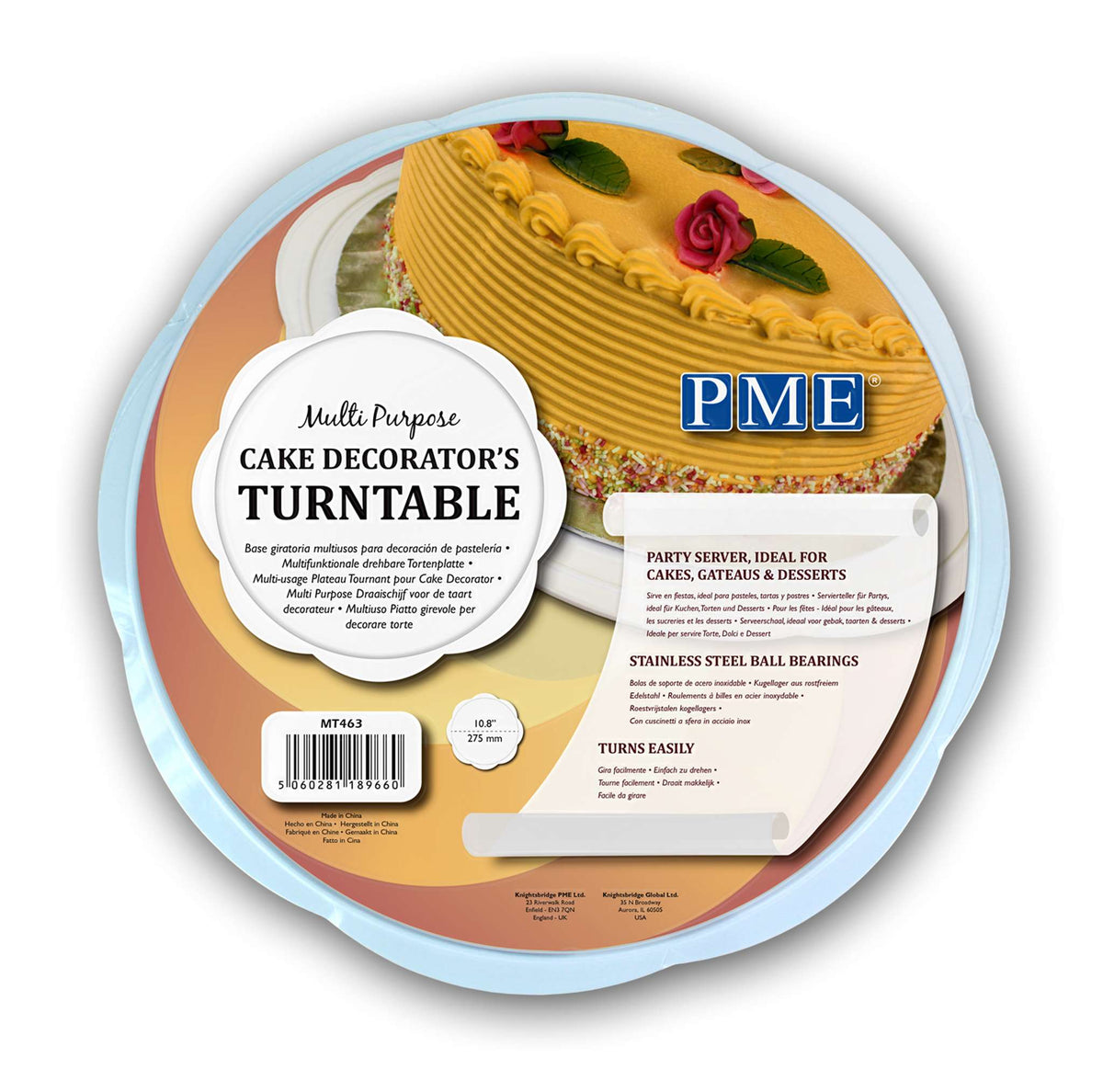 Multi- Purpose Cake Decorator's Turntable (27.5cm / 10.8")