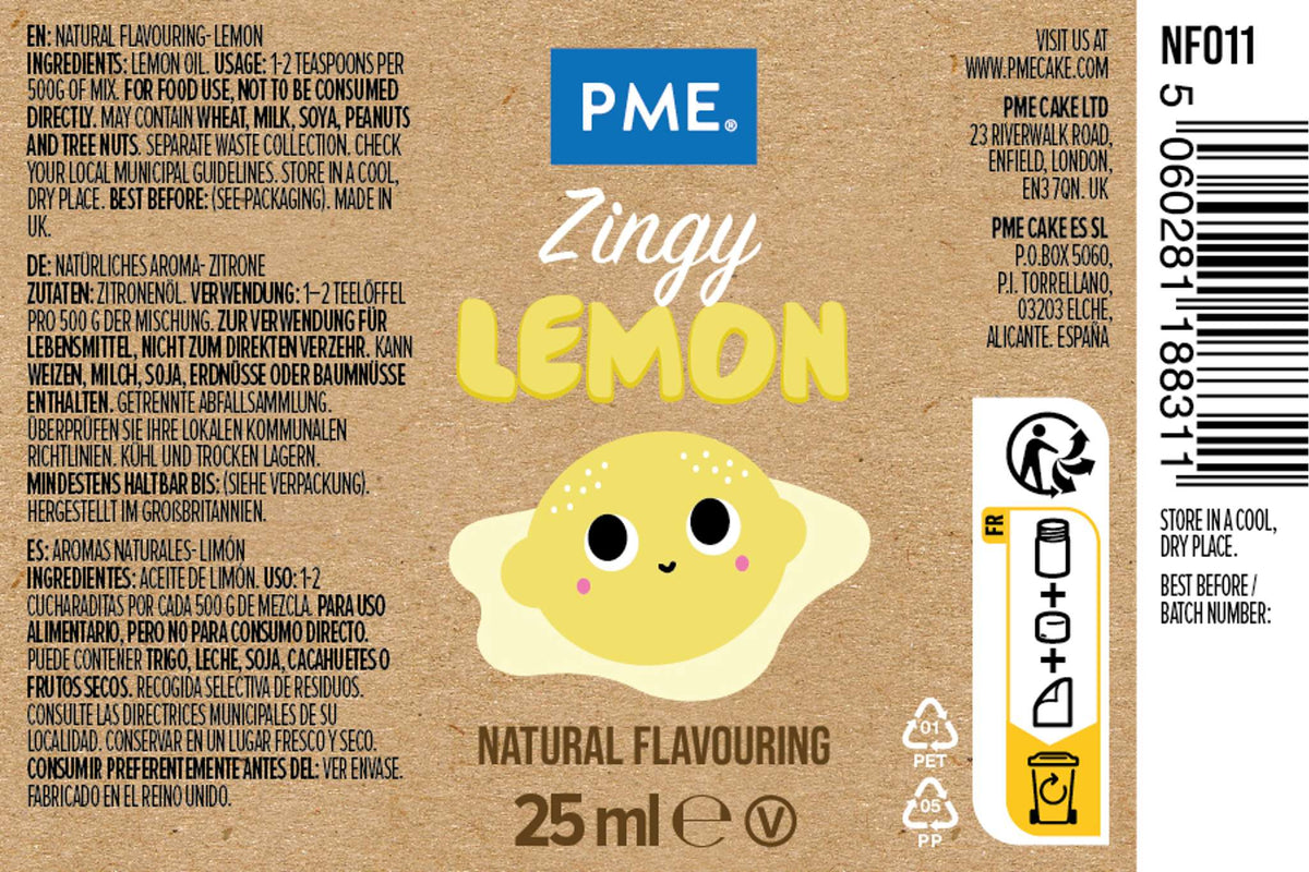 100% Arôme Naturel - Citron (25ml)