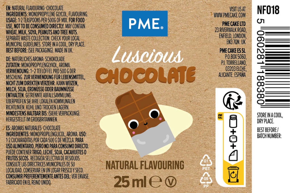 Luscious Chocolate Natural Flavouring (25ml)