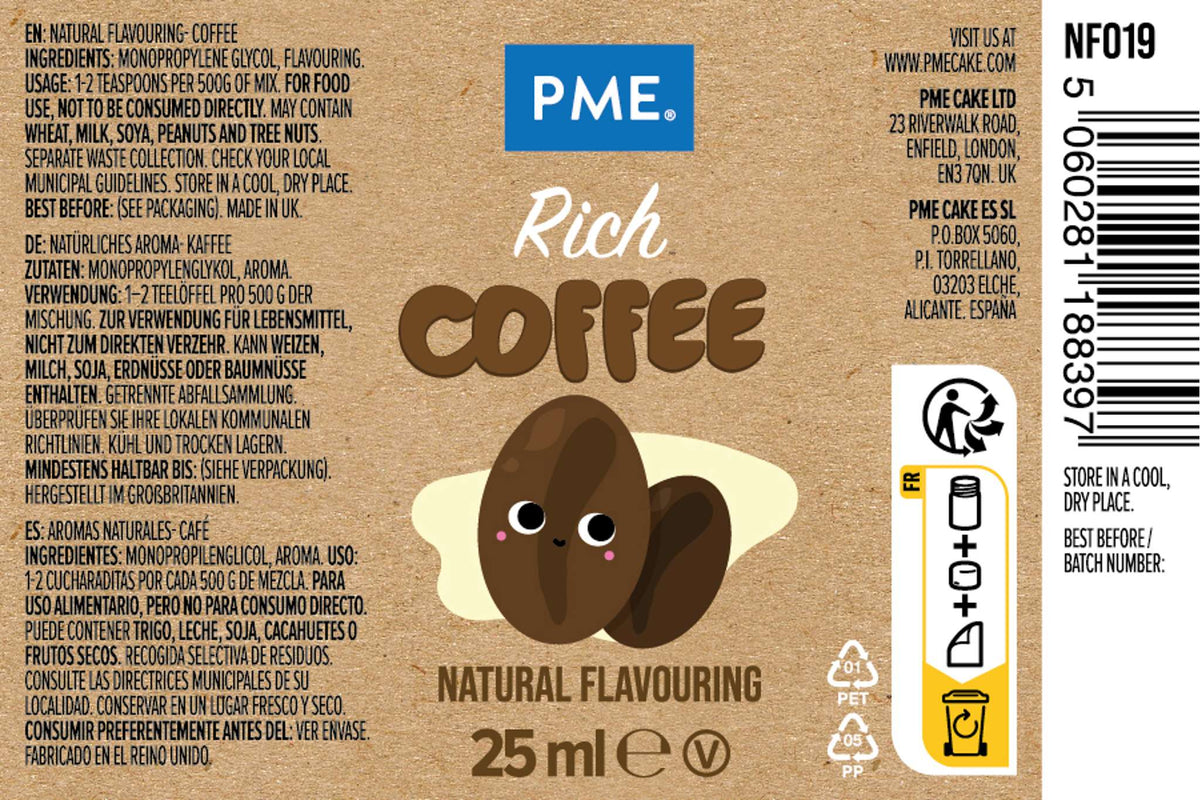 Rich Coffee Natural Flavouring (25ml)