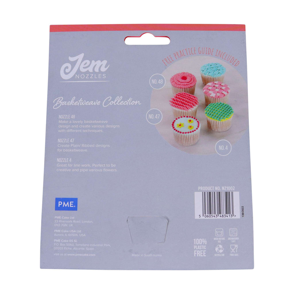 Jem Düsen-Set - Korbgeflecht Collection, Packung mit 3