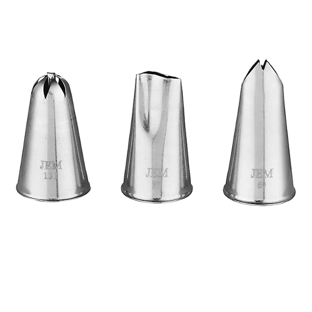 Jem Set de Boquillas - Flores Pequeñas, Pack de 3