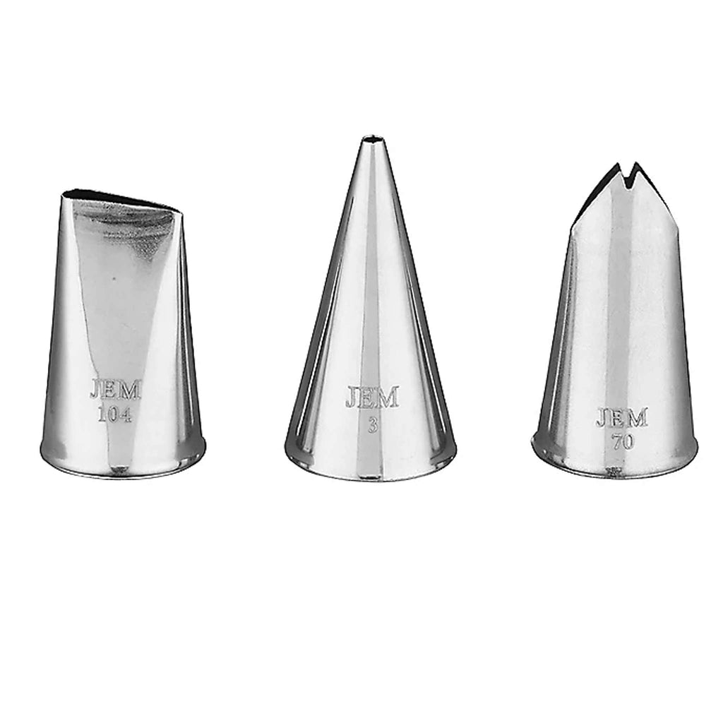 JEM Nozzles Set Of 3 Flowers Collection