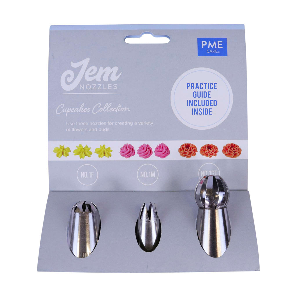 Jem Düsen-Set - Cupcakes Collection, Packung mit 3