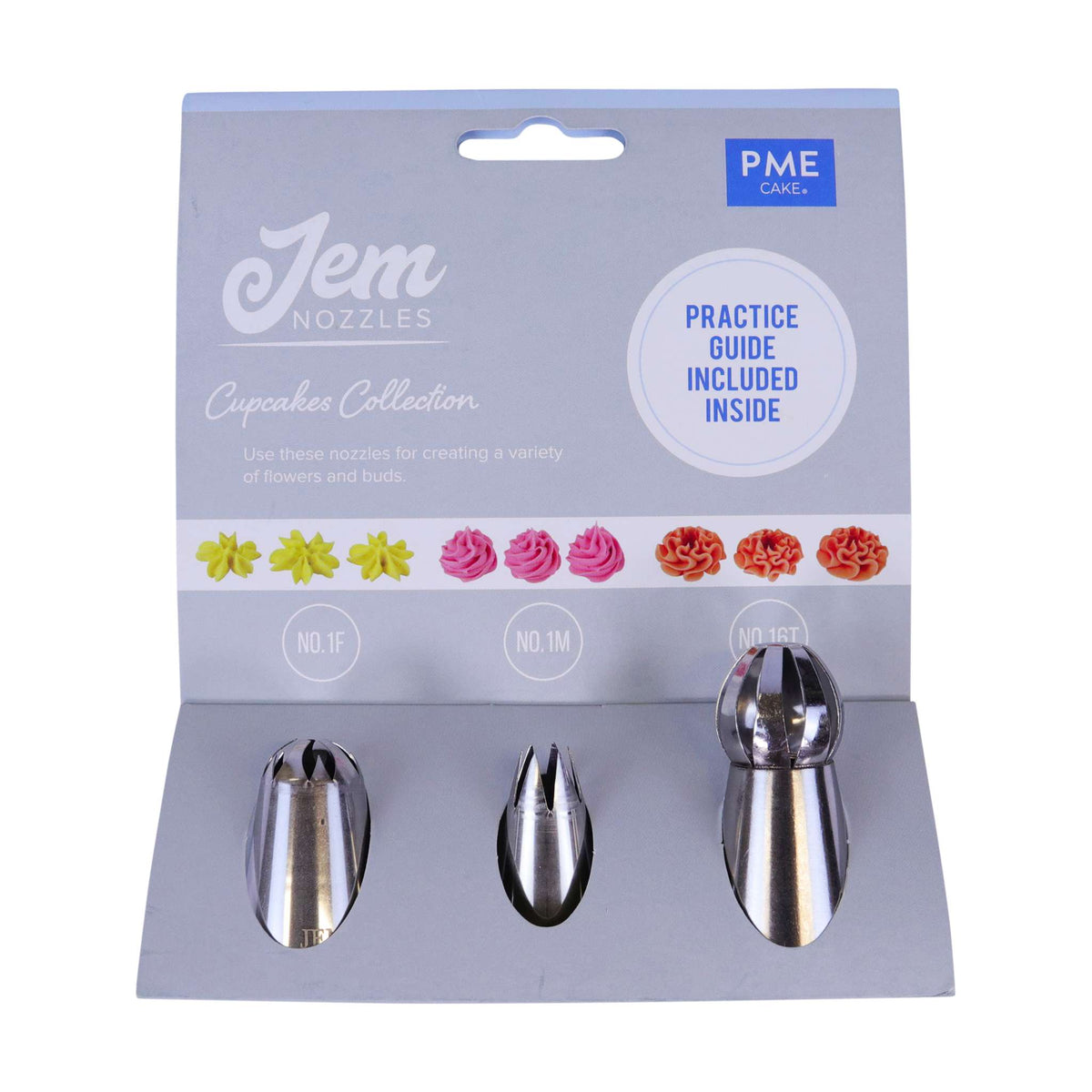JEM Nozzles Set Of 3 Cupcakes Collection