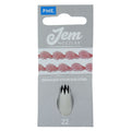 JEM Piping-Tülle - Offene SternPiping-Tülle #22
